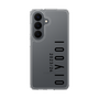 スリムプロテクションケース［ 100人10 - Logo vertical - Clear ］