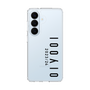 スリムプロテクションケース［ 100人10 - Logo vertical - Clear ］