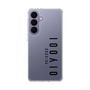スリムプロテクションケース［ 100人10 - Logo vertical - Clear ］