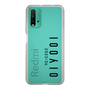 スリムプロテクションケース［ 100人10 - Logo vertical - Clear ］