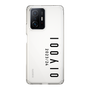 スリムプロテクションケース［ 100人10 - Logo vertical - Clear ］