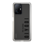 スリムプロテクションケース［ 100人10 - Logo vertical - Clear ］