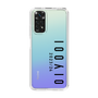 スリムプロテクションケース［ 100人10 - Logo vertical - Clear ］