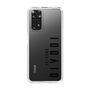 スリムプロテクションケース［ 100人10 - Logo vertical - Clear ］