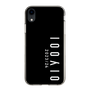 スリムプロテクションケース［ 100人10 - Logo vertical - Black ］