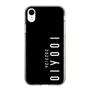 スリムプロテクションケース［ 100人10 - Logo vertical - Black ］