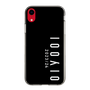 スリムプロテクションケース［ 100人10 - Logo vertical - Black ］