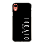 スリムプロテクションケース［ 100人10 - Logo vertical - Black ］