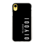 スリムプロテクションケース［ 100人10 - Logo vertical - Black ］