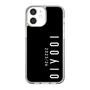 スリムプロテクションケース［ 100人10 - Logo vertical - Black ］