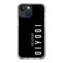 スリムプロテクションケース［ 100人10 - Logo vertical - Black ］