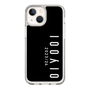 スリムプロテクションケース［ 100人10 - Logo vertical - Black ］