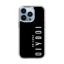 スリムプロテクションケース［ 100人10 - Logo vertical - Black ］
