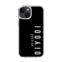 スリムプロテクションケース［ 100人10 - Logo vertical - Black ］