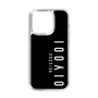 スリムプロテクションケース［ 100人10 - Logo vertical - Black ］