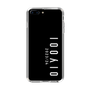 スリムプロテクションケース［ 100人10 - Logo vertical - Black ］
