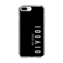 スリムプロテクションケース［ 100人10 - Logo vertical - Black ］