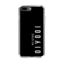 スリムプロテクションケース［ 100人10 - Logo vertical - Black ］