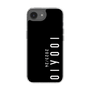 スリムプロテクションケース［ 100人10 - Logo vertical - Black ］