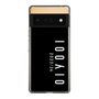 スリムプロテクションケース［ 100人10 - Logo vertical - Black ］