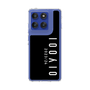 スリムプロテクションケース［ 100人10 - Logo vertical - Black ］