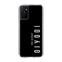 スリムプロテクションケース［ 100人10 - Logo vertical - Black ］