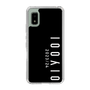 スリムプロテクションケース［ 100人10 - Logo vertical - Black ］