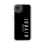 スリムプロテクションケース［ 100人10 - Logo vertical - Black ］