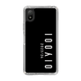 スリムプロテクションケース［ 100人10 - Logo vertical - Black ］