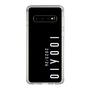スリムプロテクションケース［ 100人10 - Logo vertical - Black ］