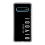 スリムプロテクションケース［ 100人10 - Logo vertical - Black ］