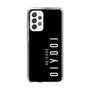スリムプロテクションケース［ 100人10 - Logo vertical - Black ］