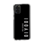 スリムプロテクションケース［ 100人10 - Logo vertical - Black ］