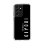 スリムプロテクションケース［ 100人10 - Logo vertical - Black ］