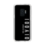 スリムプロテクションケース［ 100人10 - Logo vertical - Black ］