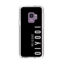 スリムプロテクションケース［ 100人10 - Logo vertical - Black ］