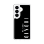 スリムプロテクションケース［ 100人10 - Logo vertical - Black ］