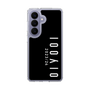スリムプロテクションケース［ 100人10 - Logo vertical - Black ］