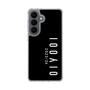 スリムプロテクションケース［ 100人10 - Logo vertical - Black ］