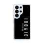 スリムプロテクションケース［ 100人10 - Logo vertical - Black ］