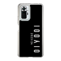 スリムプロテクションケース［ 100人10 - Logo vertical - Black ］
