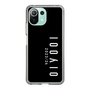 スリムプロテクションケース［ 100人10 - Logo vertical - Black ］