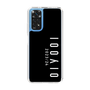 スリムプロテクションケース［ 100人10 - Logo vertical - Black ］
