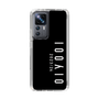 スリムプロテクションケース［ 100人10 - Logo vertical - Black ］