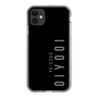 スリムプロテクションケース［ 100人10 - Logo vertical - Gray ］