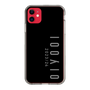 スリムプロテクションケース［ 100人10 - Logo vertical - Gray ］