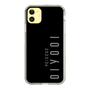 スリムプロテクションケース［ 100人10 - Logo vertical - Gray ］
