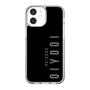 スリムプロテクションケース［ 100人10 - Logo vertical - Gray ］