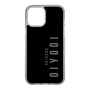 スリムプロテクションケース［ 100人10 - Logo vertical - Gray ］