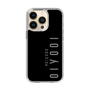 スリムプロテクションケース［ 100人10 - Logo vertical - Gray ］